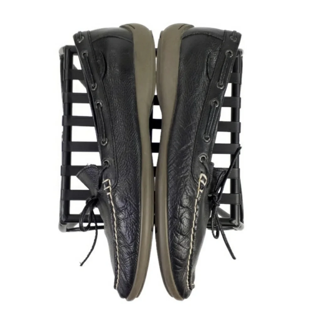 Sperry 9774852 Slip-On Leather Dress Loafer Womens Black 9.5M